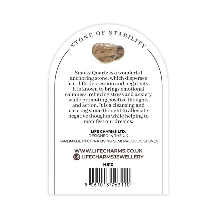 Smoky Quartz Healing Stone Bracelet