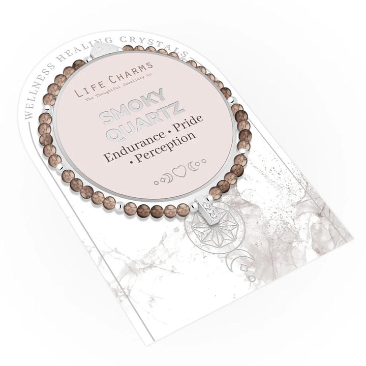 Smoky Quartz Healing Stone Bracelet