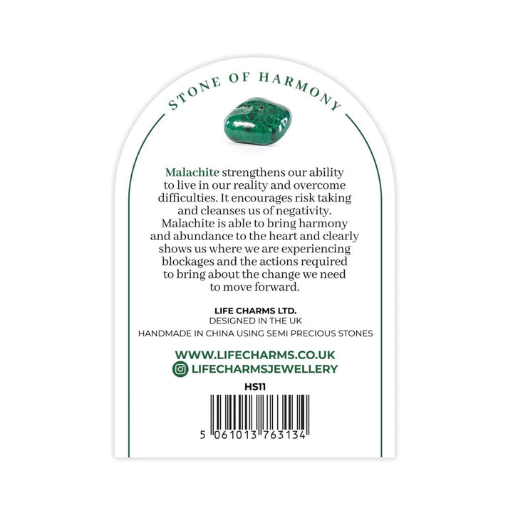 Green Malachite Healing Stone Bracelet