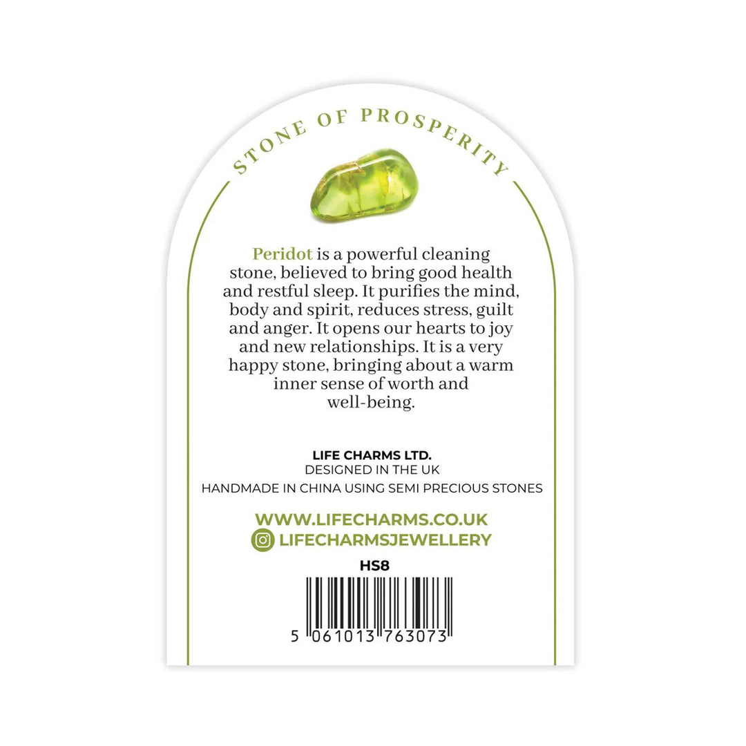 Peridot Healing Stone Bracelet