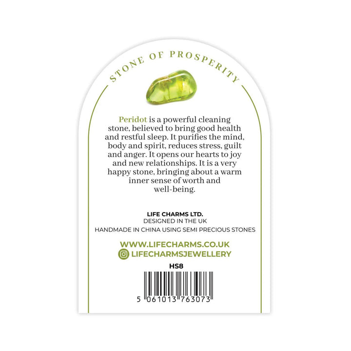 Peridot Healing Stone Bracelet