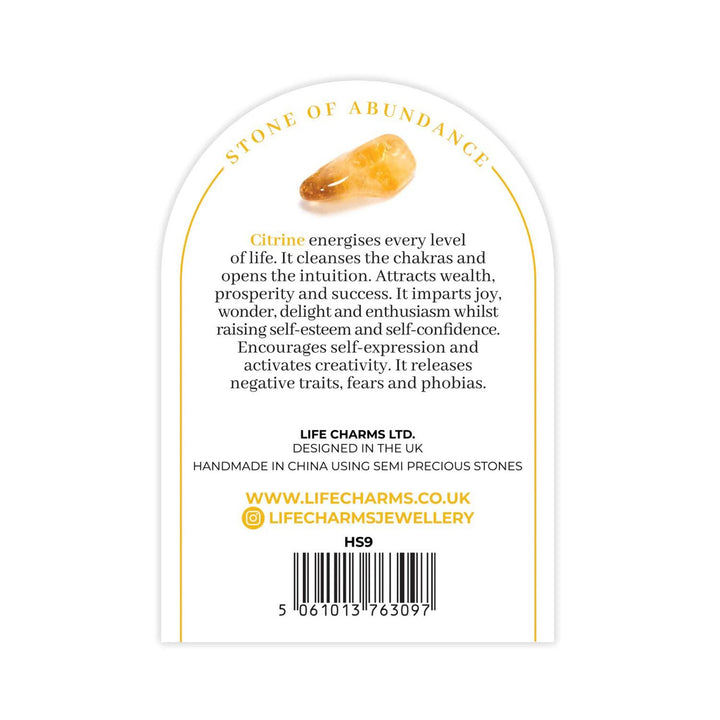 Citrine Healing Stone Bracelet