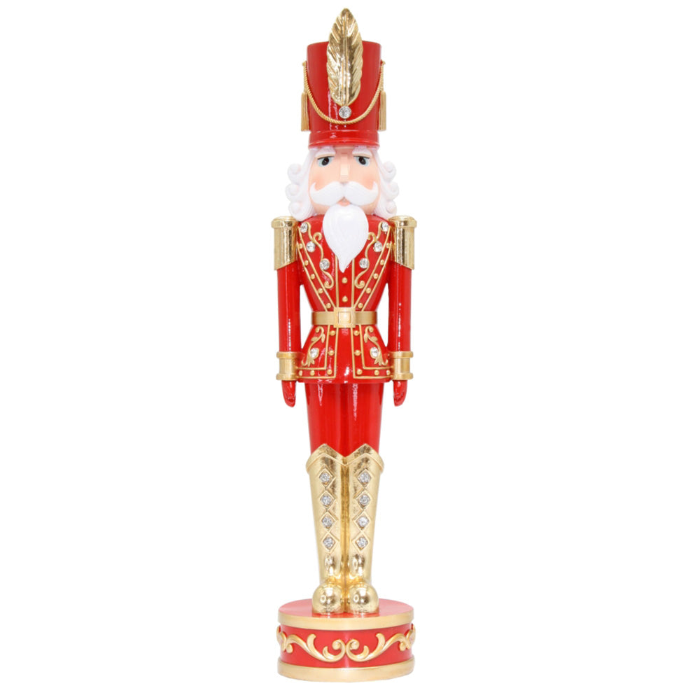 55cm Regal Red & Gold Nutcracker