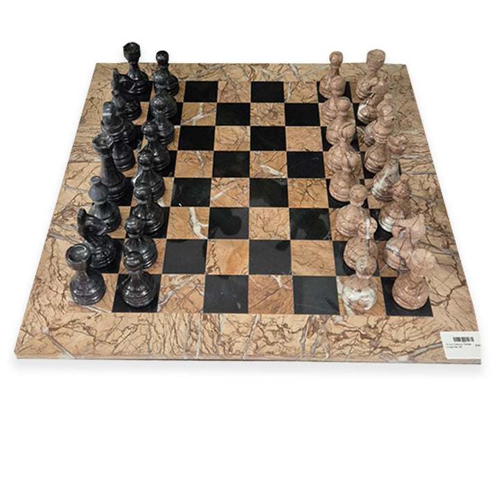 16 Inch Marina Marble Chess Set NC