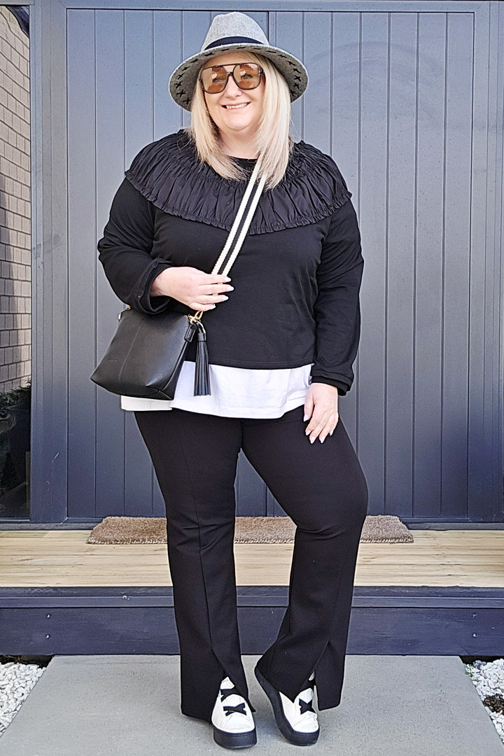 Et Alia Black Marlow Sweat