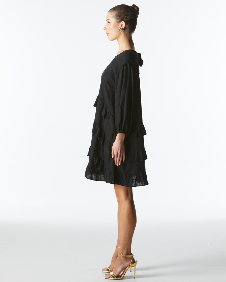 MIDSUMMER RUFFLE DRESS