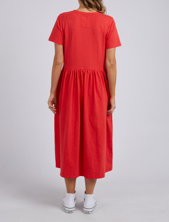 CHERRY MIMI MIDI DRESS