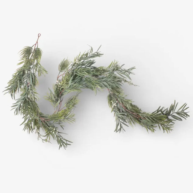 French Country 150cm Mixed Green Garland