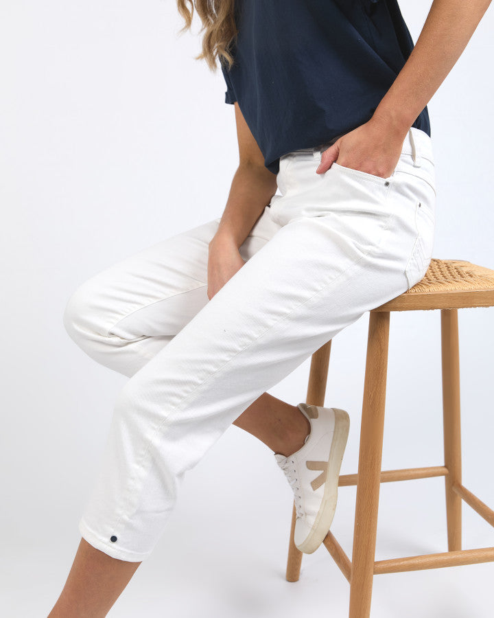 Elm Mollie Capri White