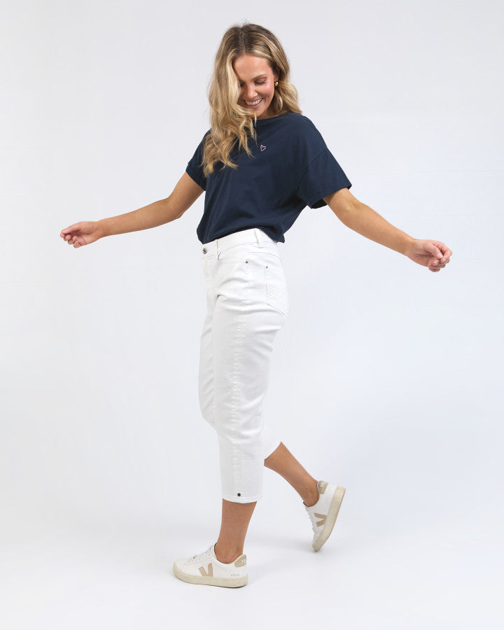 Elm Mollie Capri White