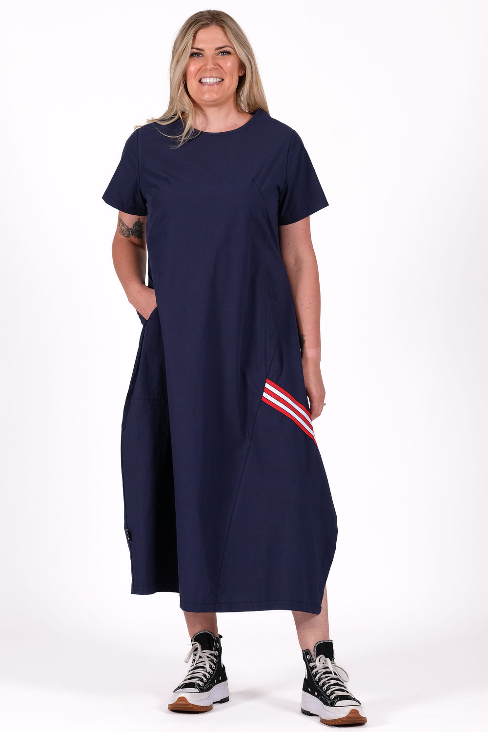 Deeanne Hobbs Navy Sienne Dress - RAPT ONLINE