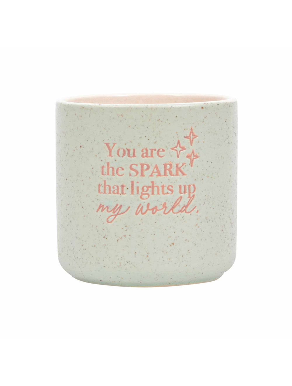 Spark Quote Positive Plant Pot