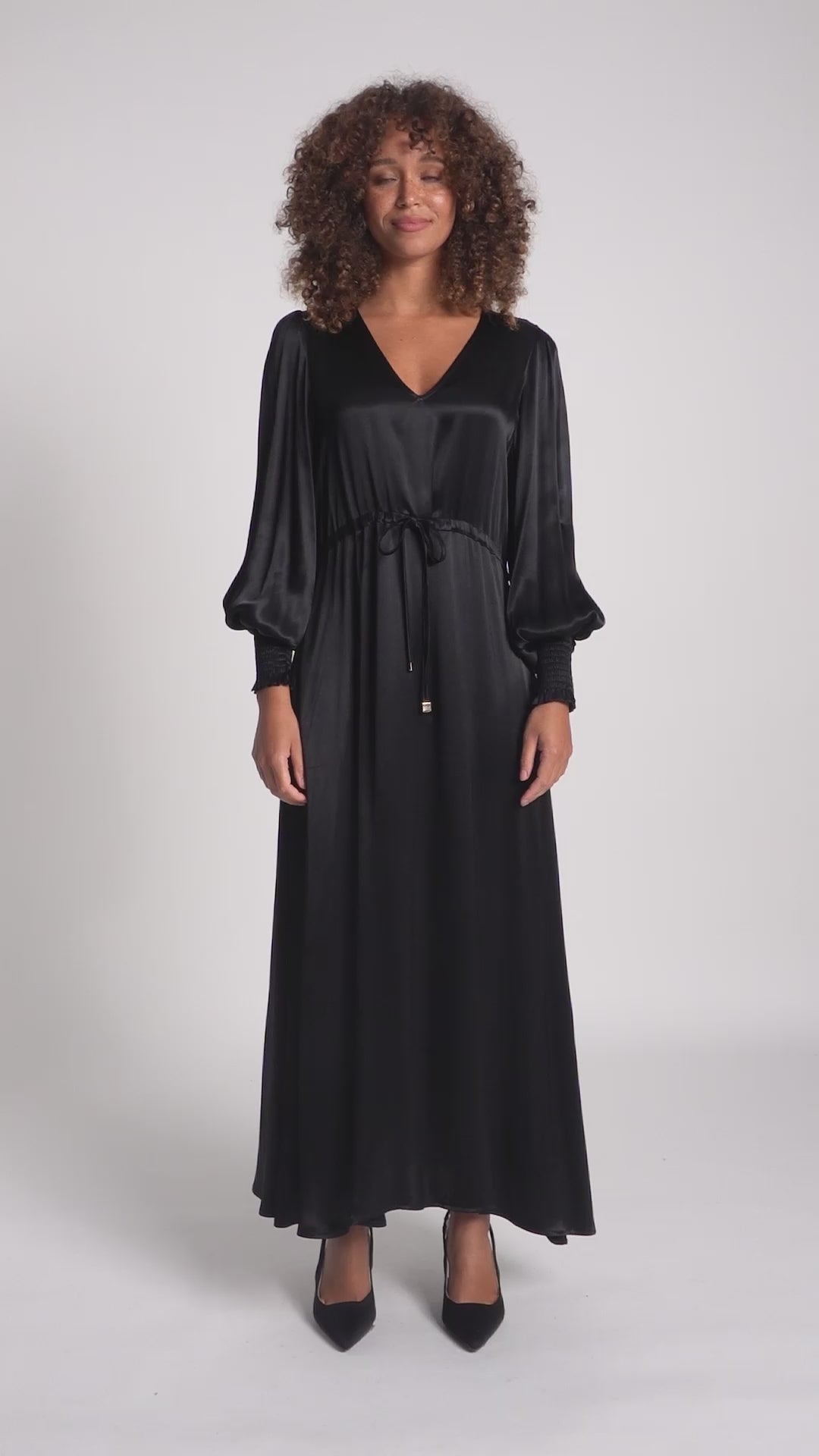 Eb & Ive Black San Maxi Dress