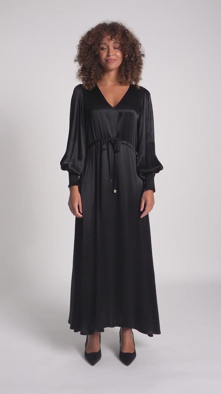 Eb & Ive Black San Maxi Dress
