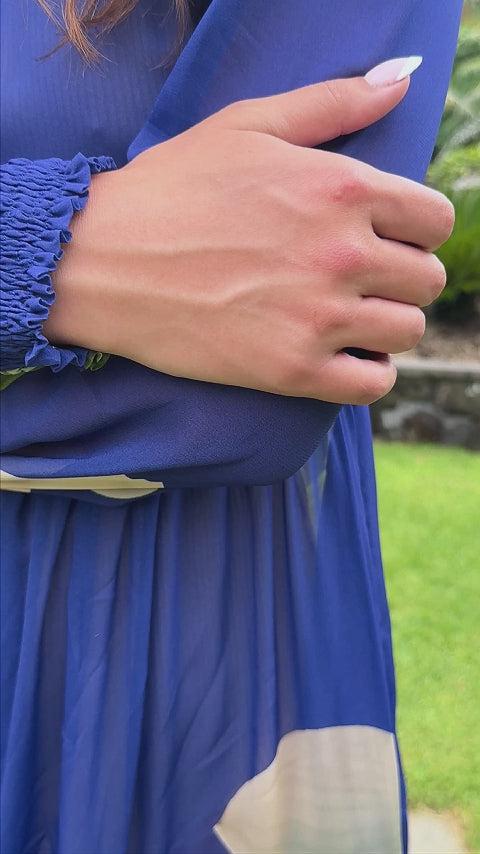 Curate Blue Orchid Dreaming of Spring Dress