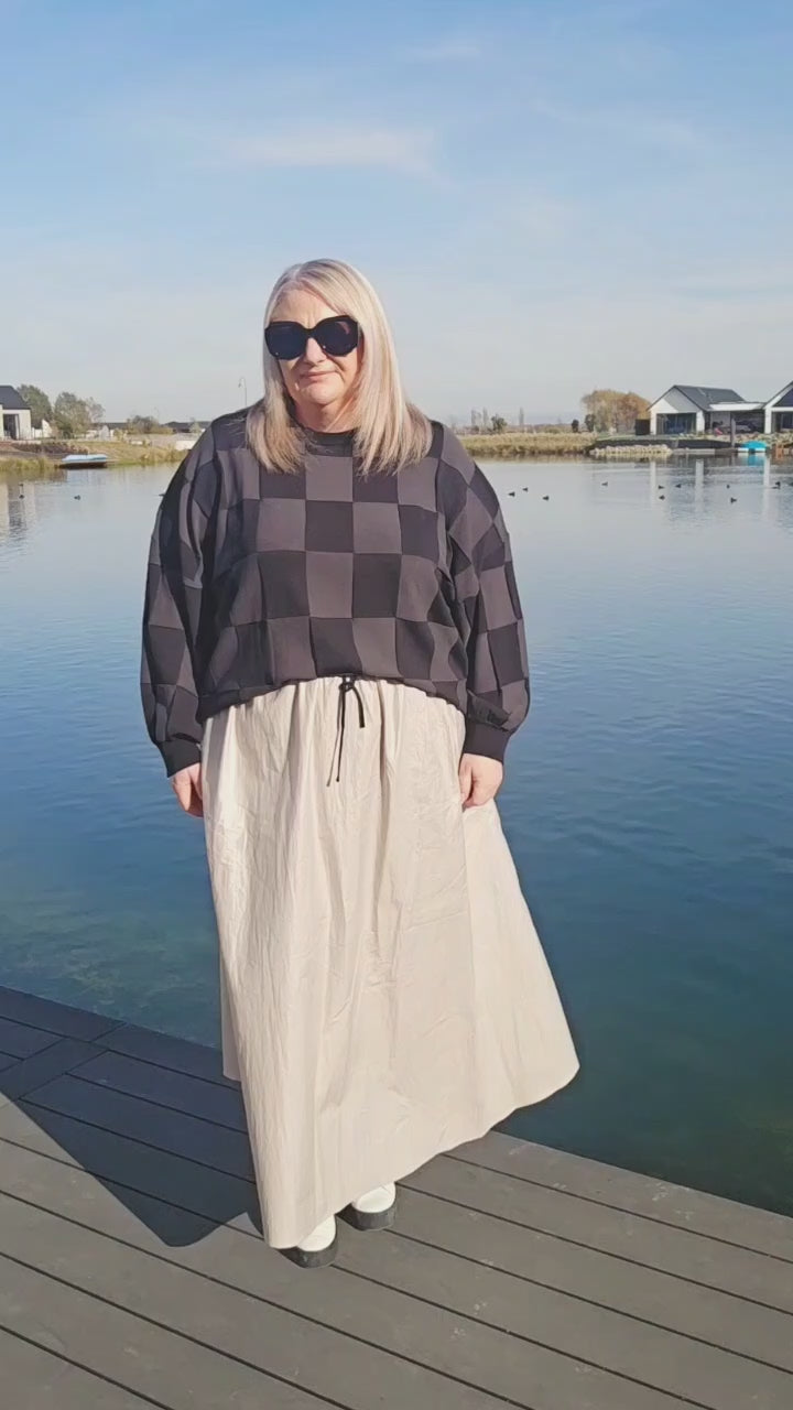 Bone & Arrow Stone Umra Skirt