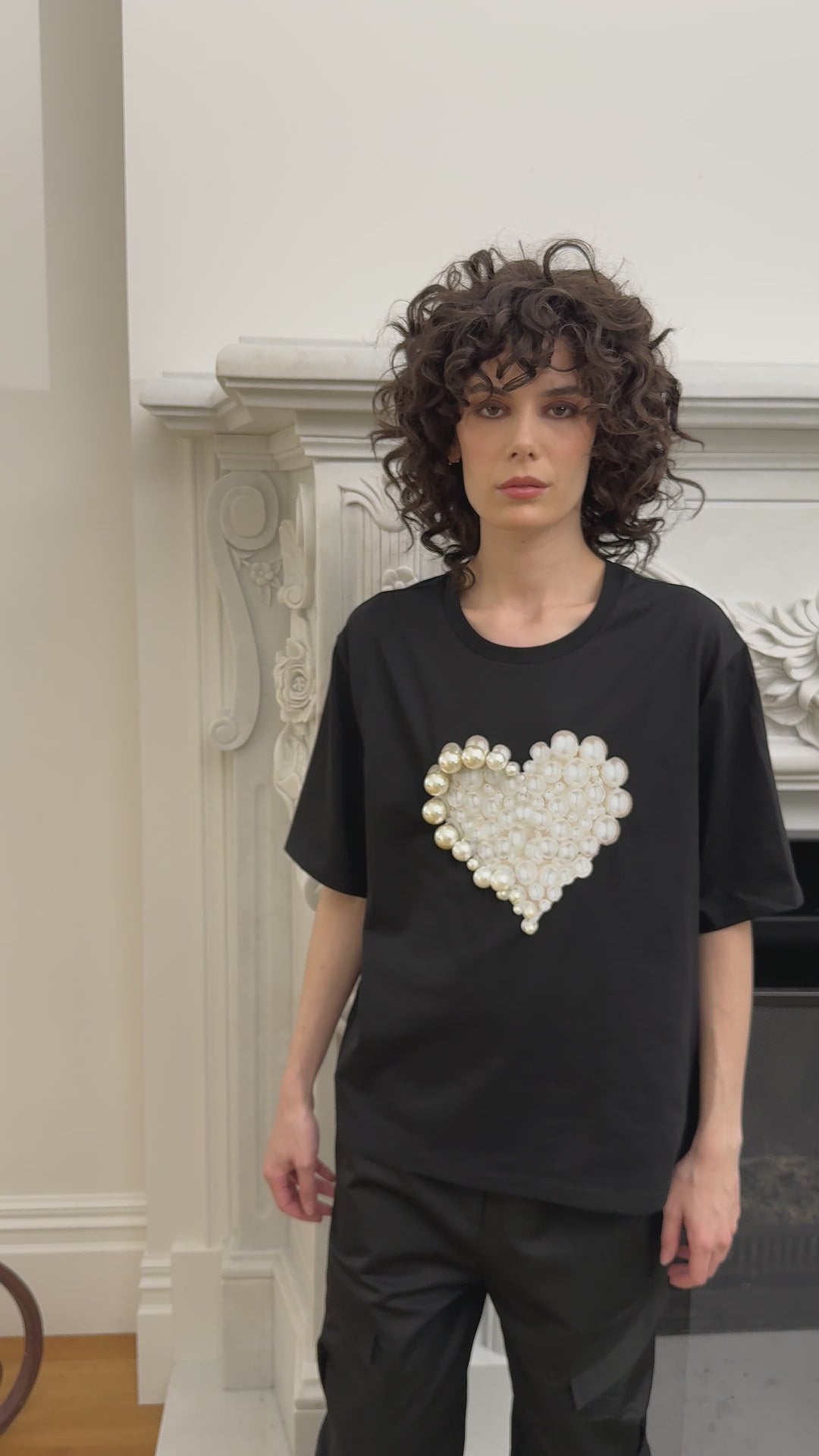 Curate Black Pearl Up Tee