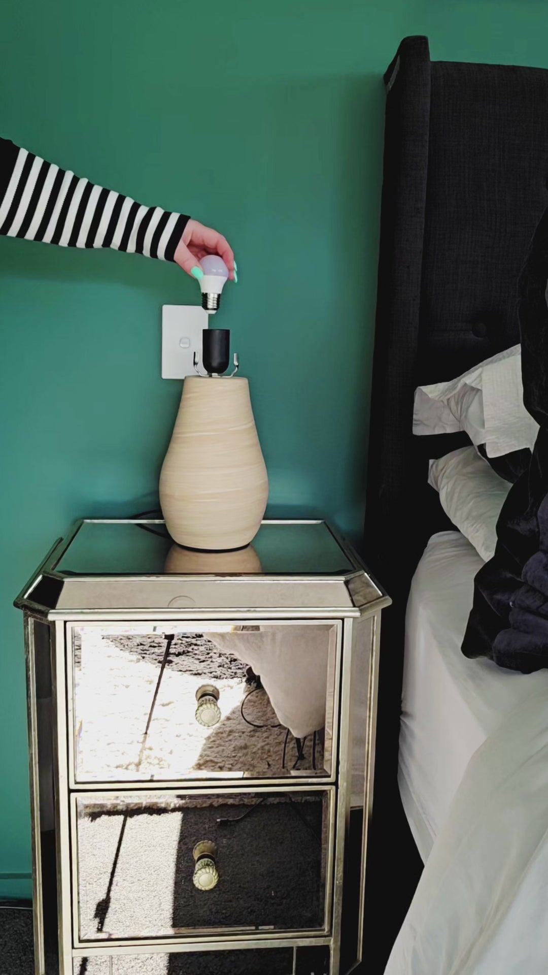 Terracotta Mushroom Table Lamp