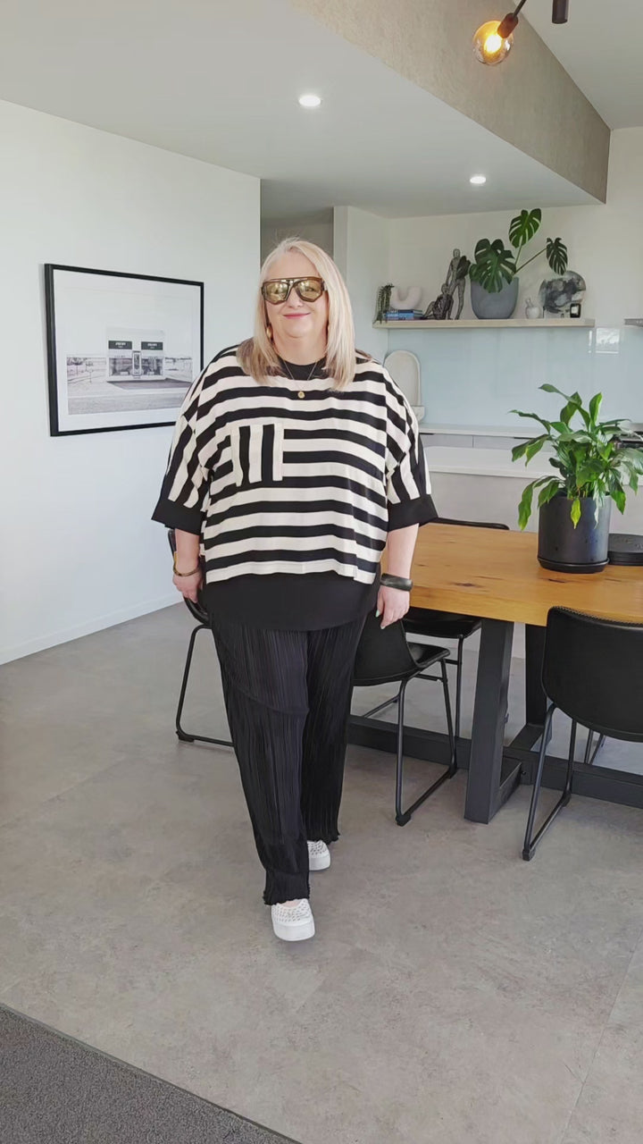 Blacklist Stripe Arden Top
