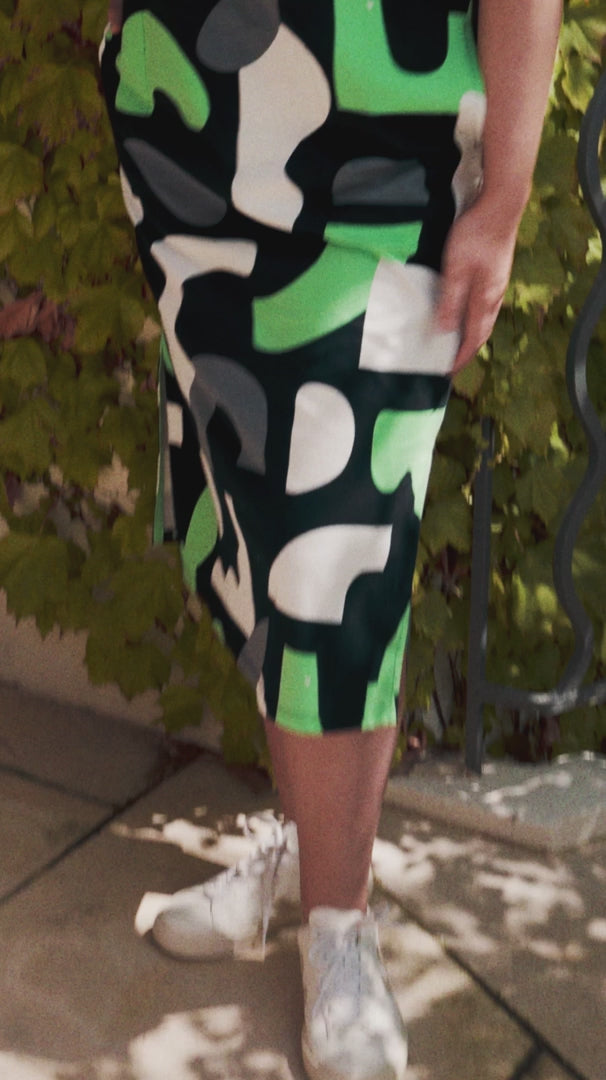 Elm Stijl Dress Abstract