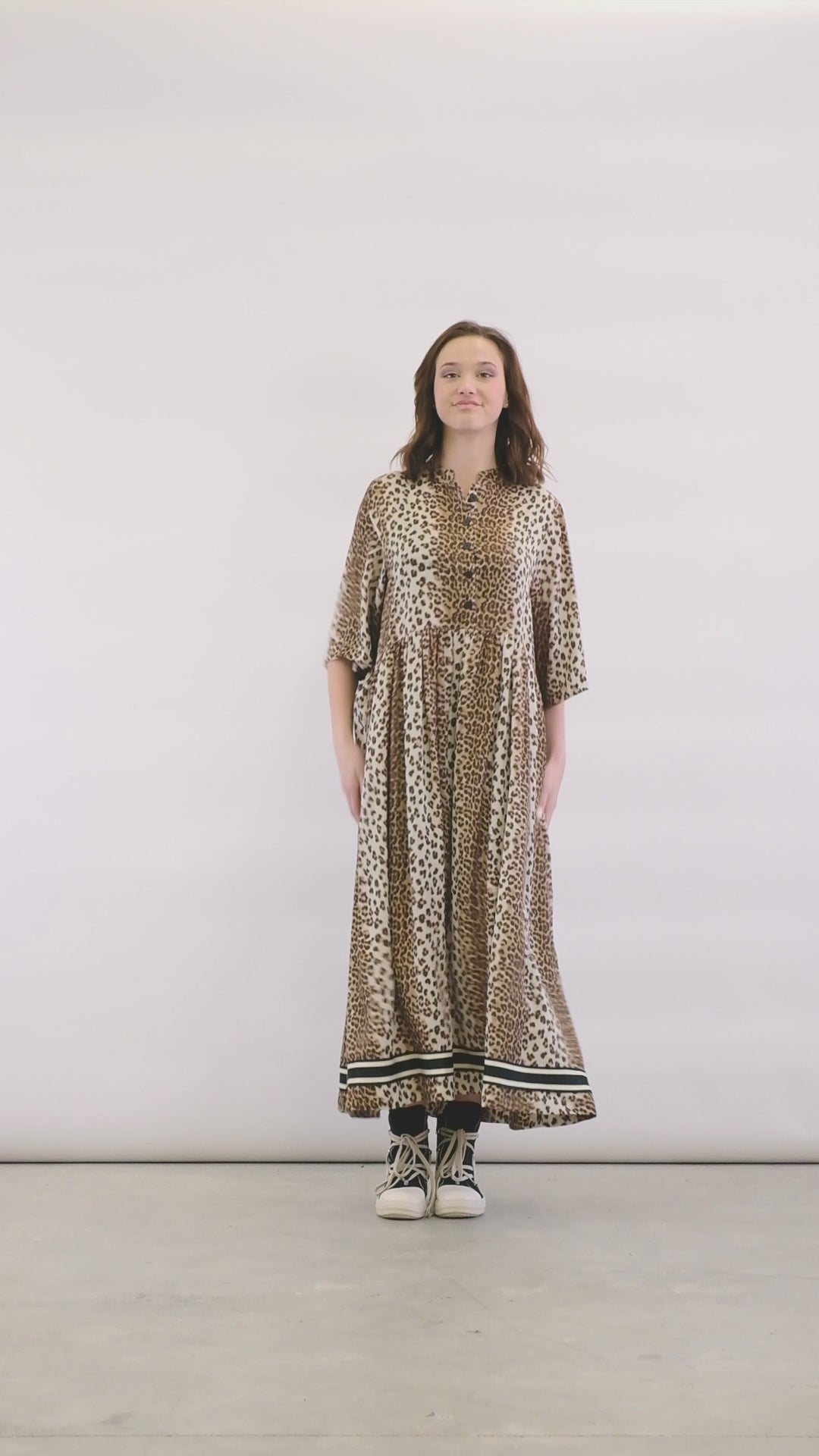 Deeanne Hobbs Leopard Brylie Dress