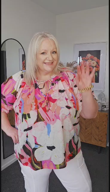 Renee Summer Blossom Blouse