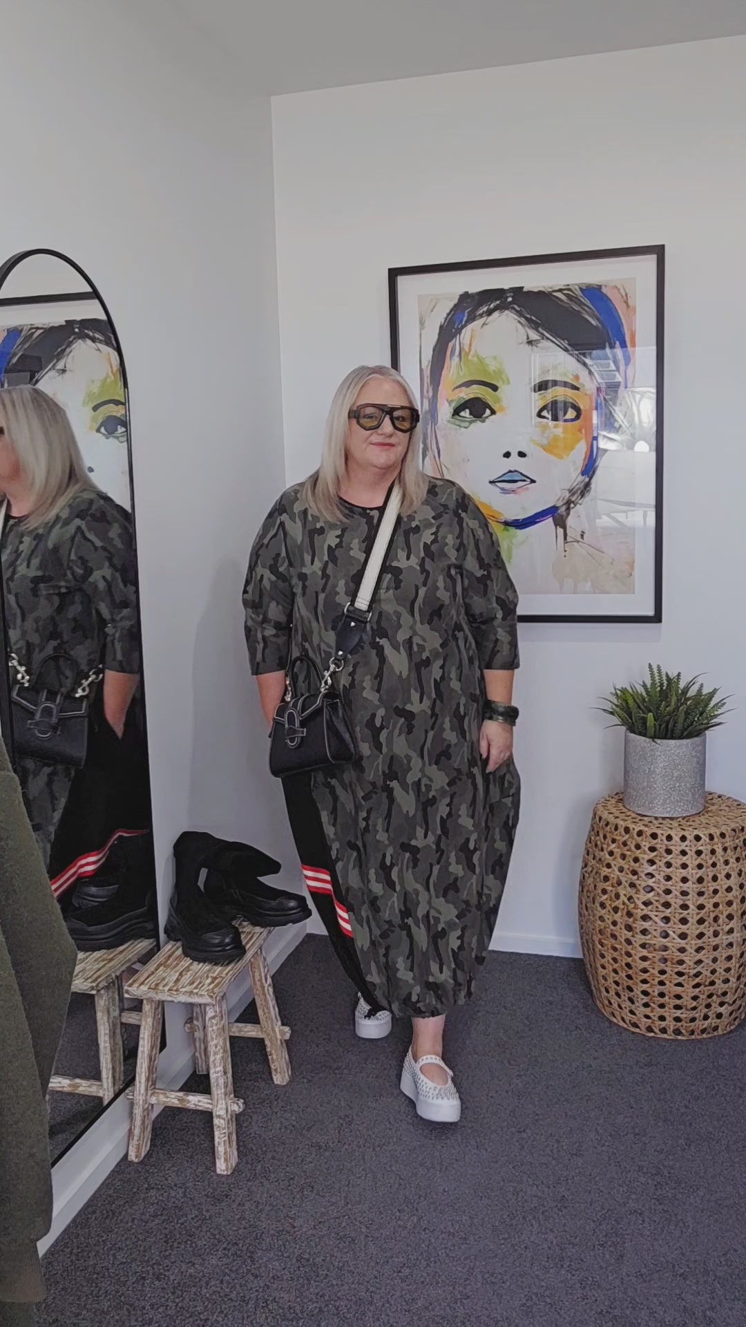 Deeanne Hobbs Camo Sienne Dress