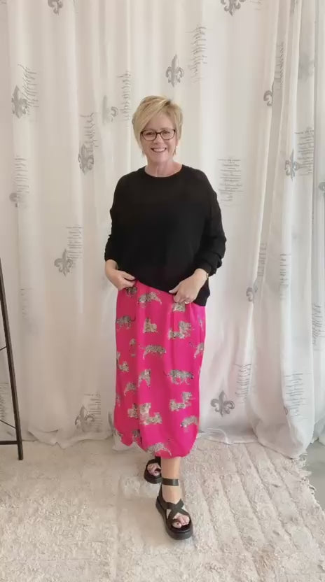 Jellicoe Gallery Pink Tiger Skirt