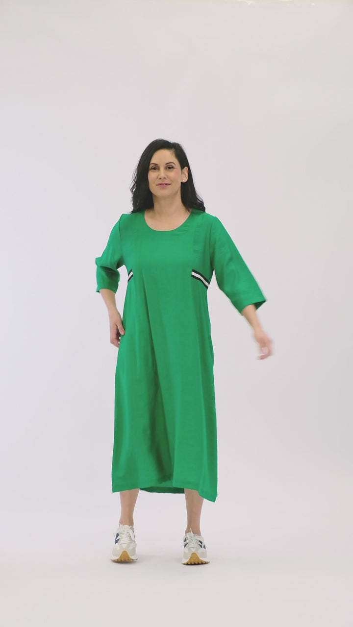 Jellicoe Green Maddy Dress