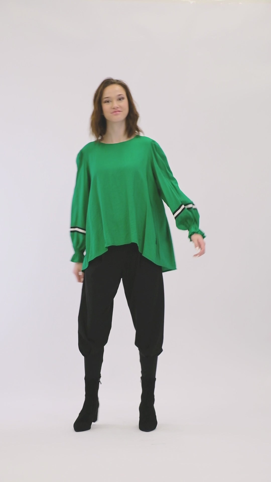 Jellicoe Green Claire Top