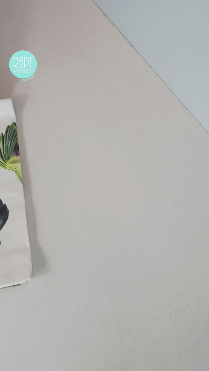 Botanical Ceramic Coasters Set of 4