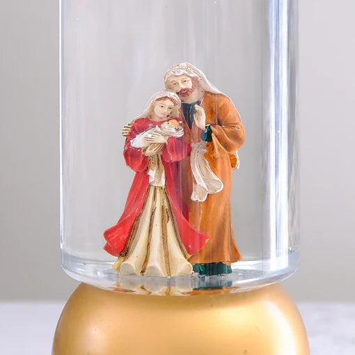 Holy Family Animated Snow Globe