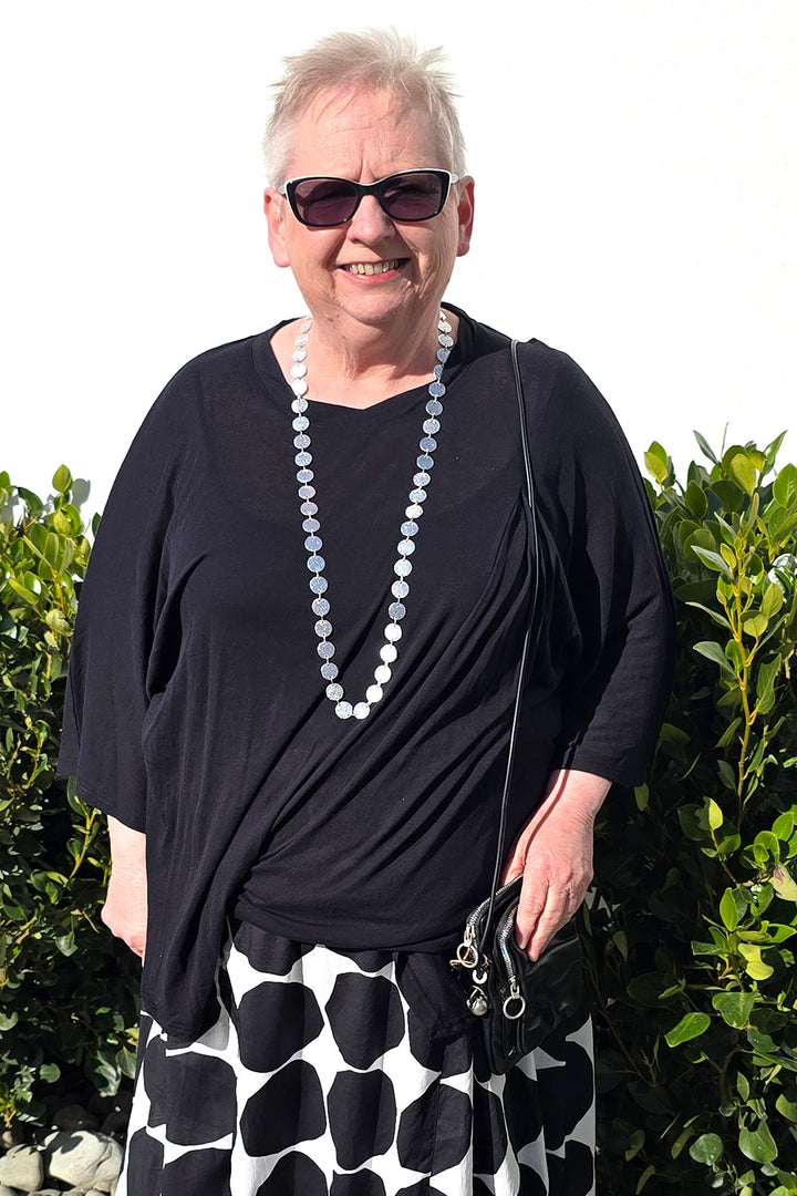 Bone & Arrow Black Rae Top