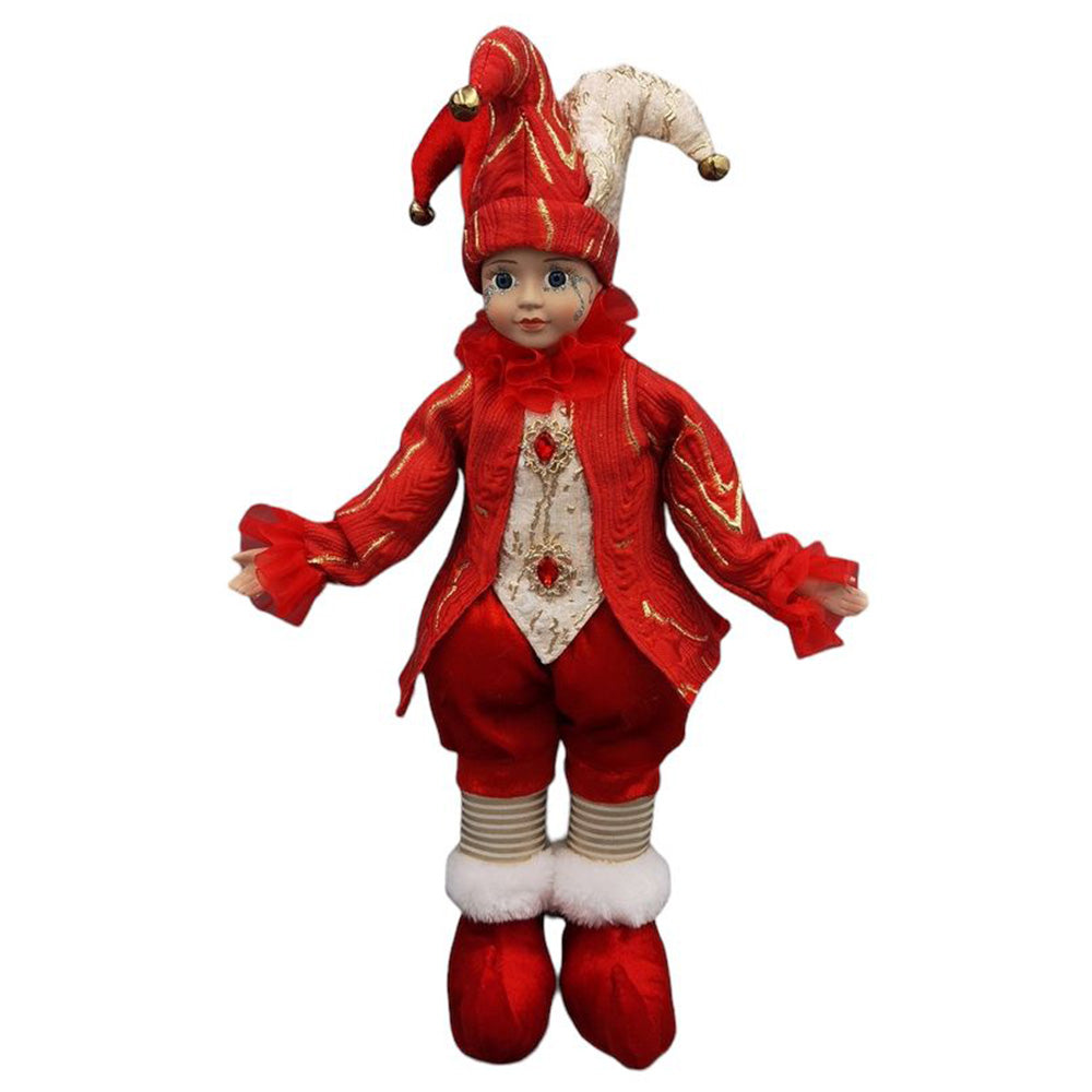 45cm Red Musical Chrtistmas Elf