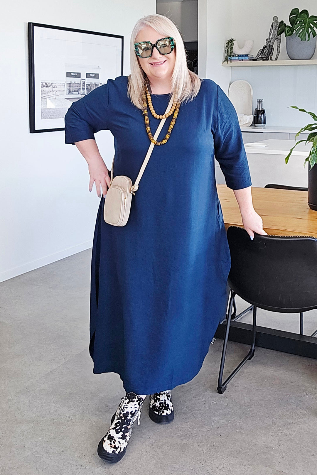 Deeanne Hobbs Petrol Sienne Dress