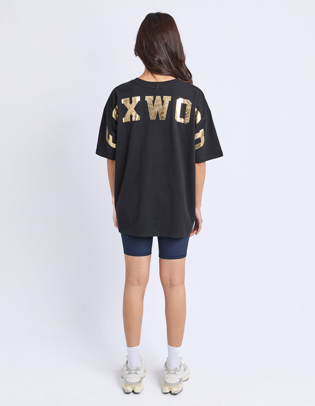 Foxwood Interval Tee Black & Gold