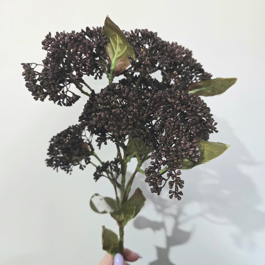 58cm Natural Sedum Spray