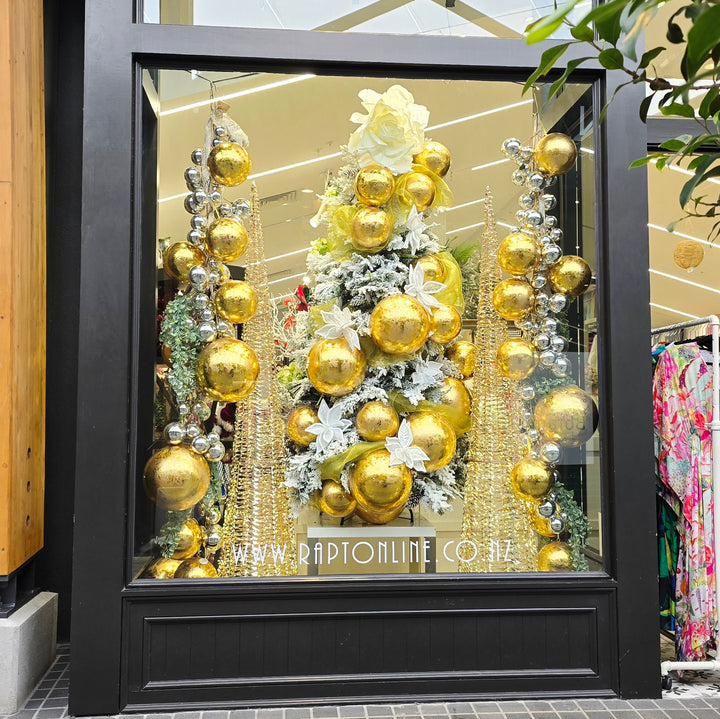 210cm Luxury Snowy Alpine Christmas Tree