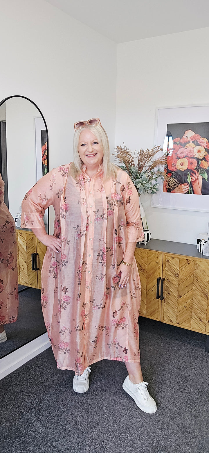 Deeanne Hobbs French Me Dress Butterfly