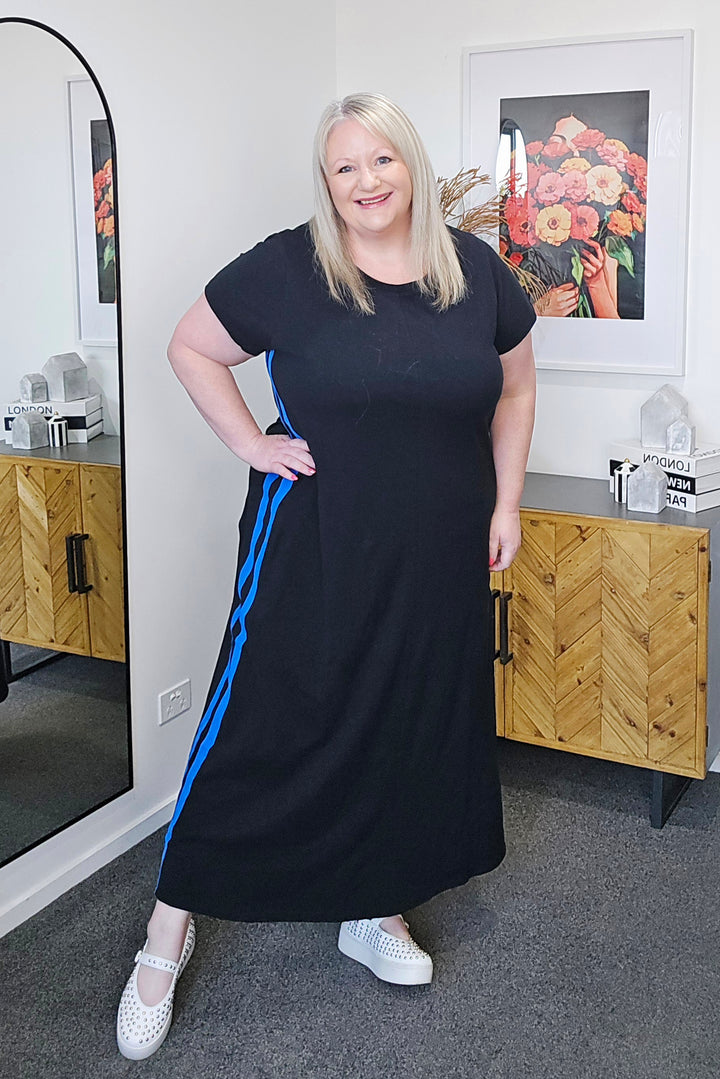 Foxwood Recovery Dress Blue Stripe