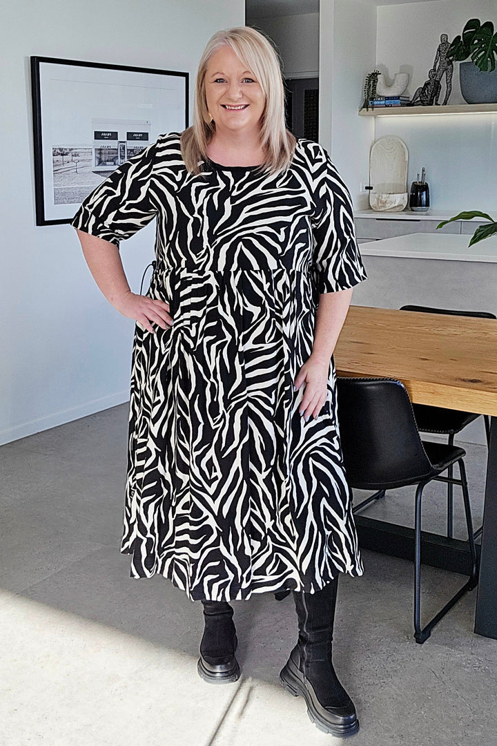 Deeanne Hobbs Tiger Tarbana Dress