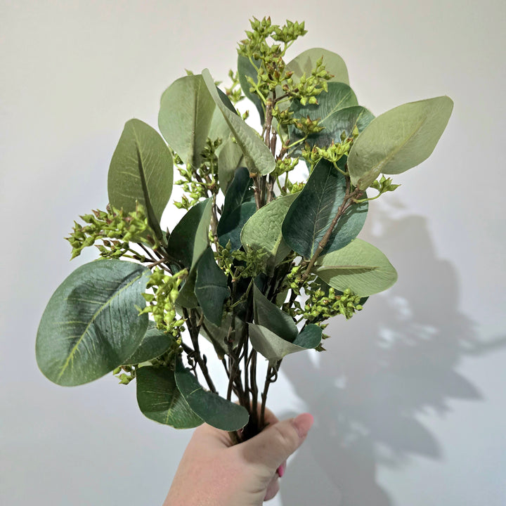 51cm Gunni Green Eucalyptus spray