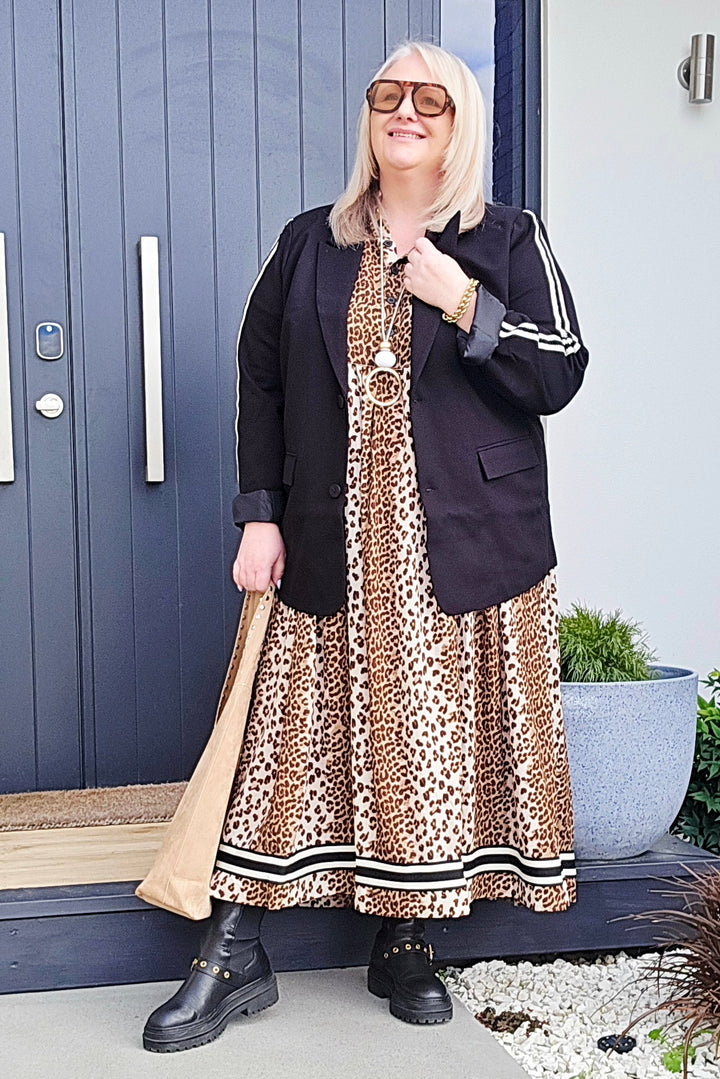 Deeanne Hobbs Leopard Brylie Dress