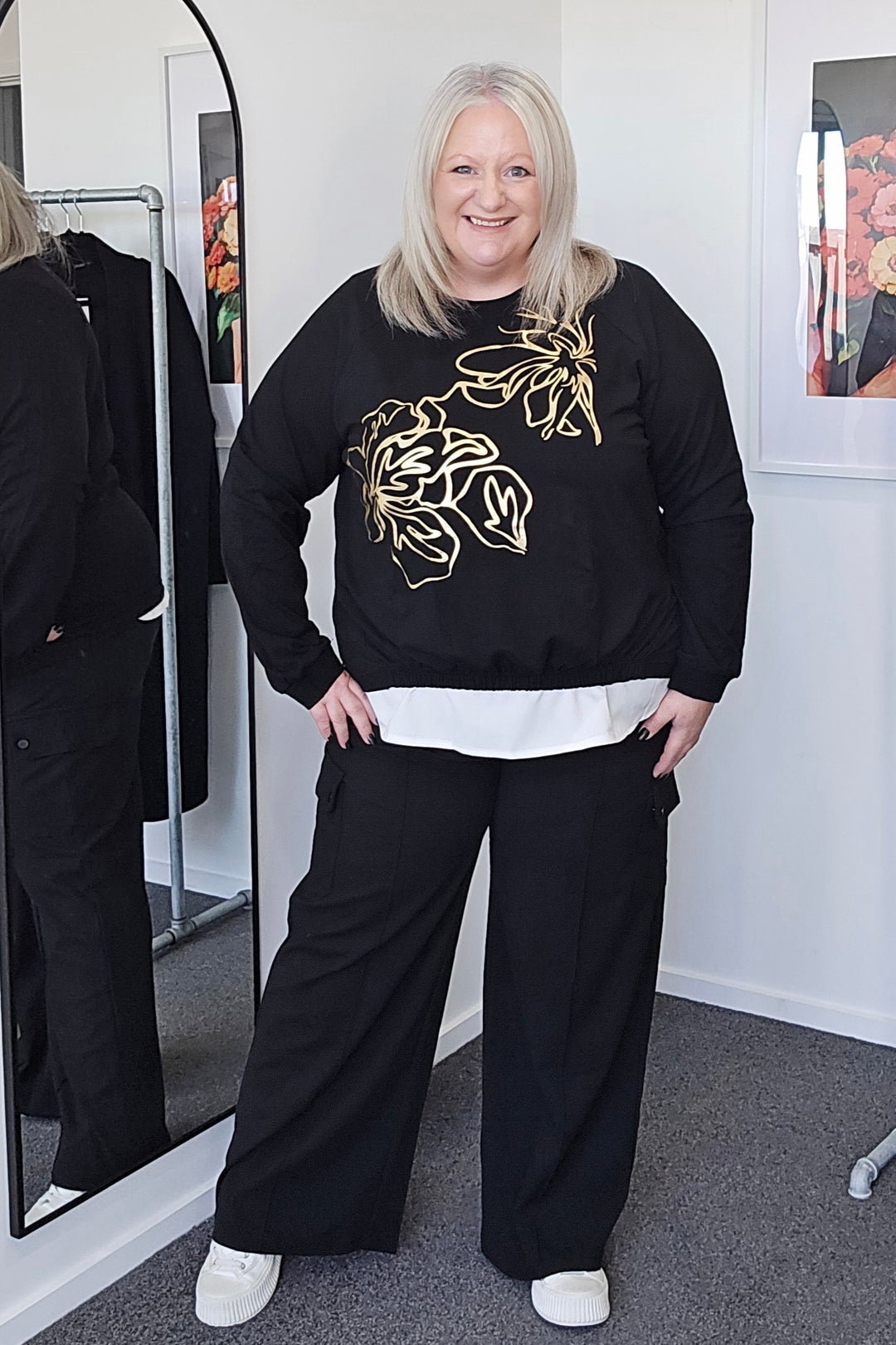 Zafina Black Marissa Jumper