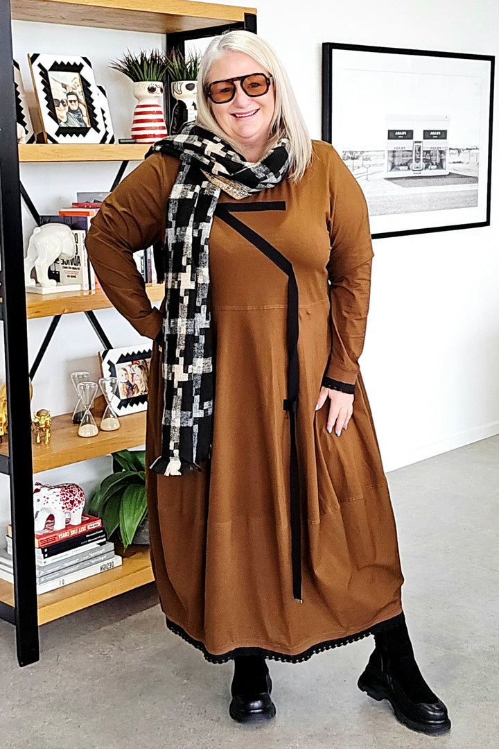 Deeanne Hobbs Spiced Coffee Marcia Dress