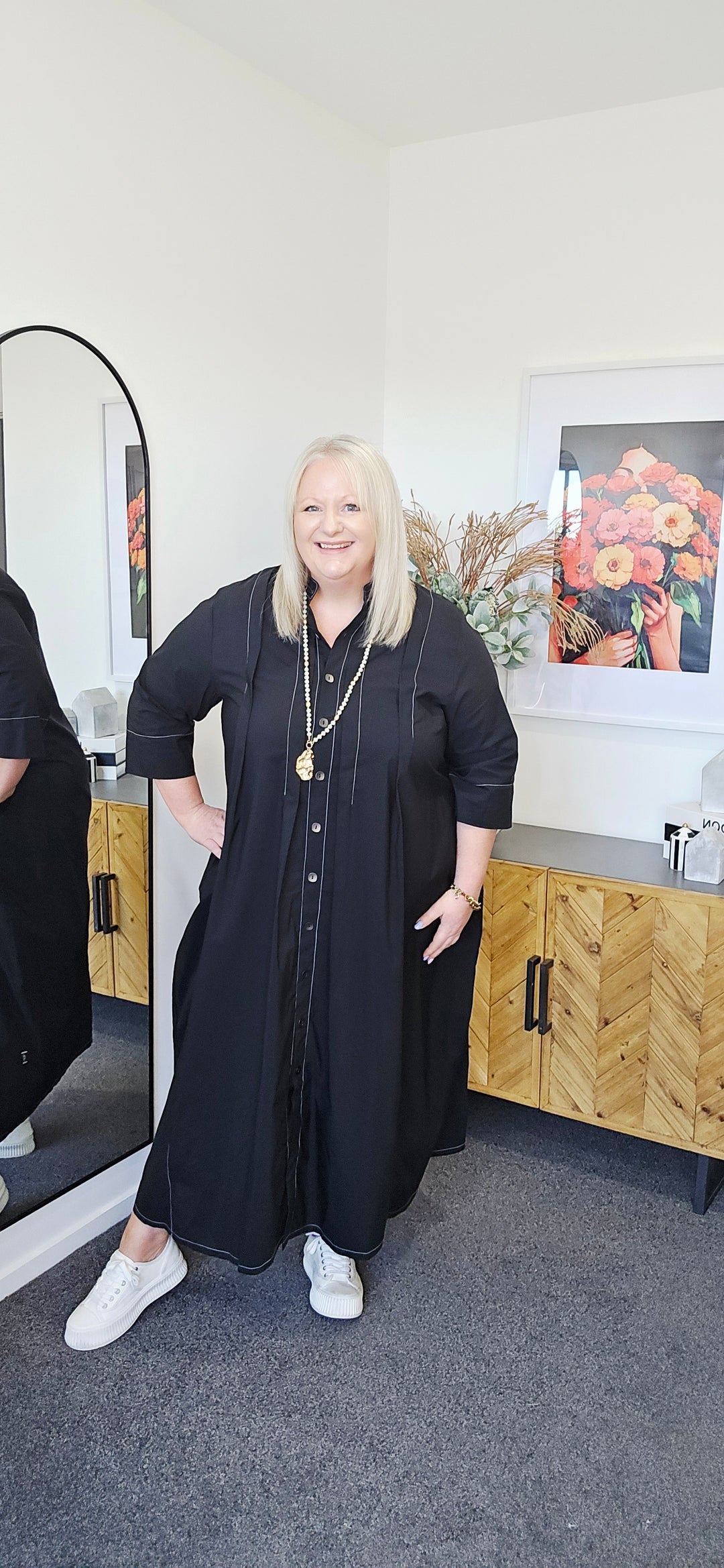Deeanne Hobbs French Me Black Dress