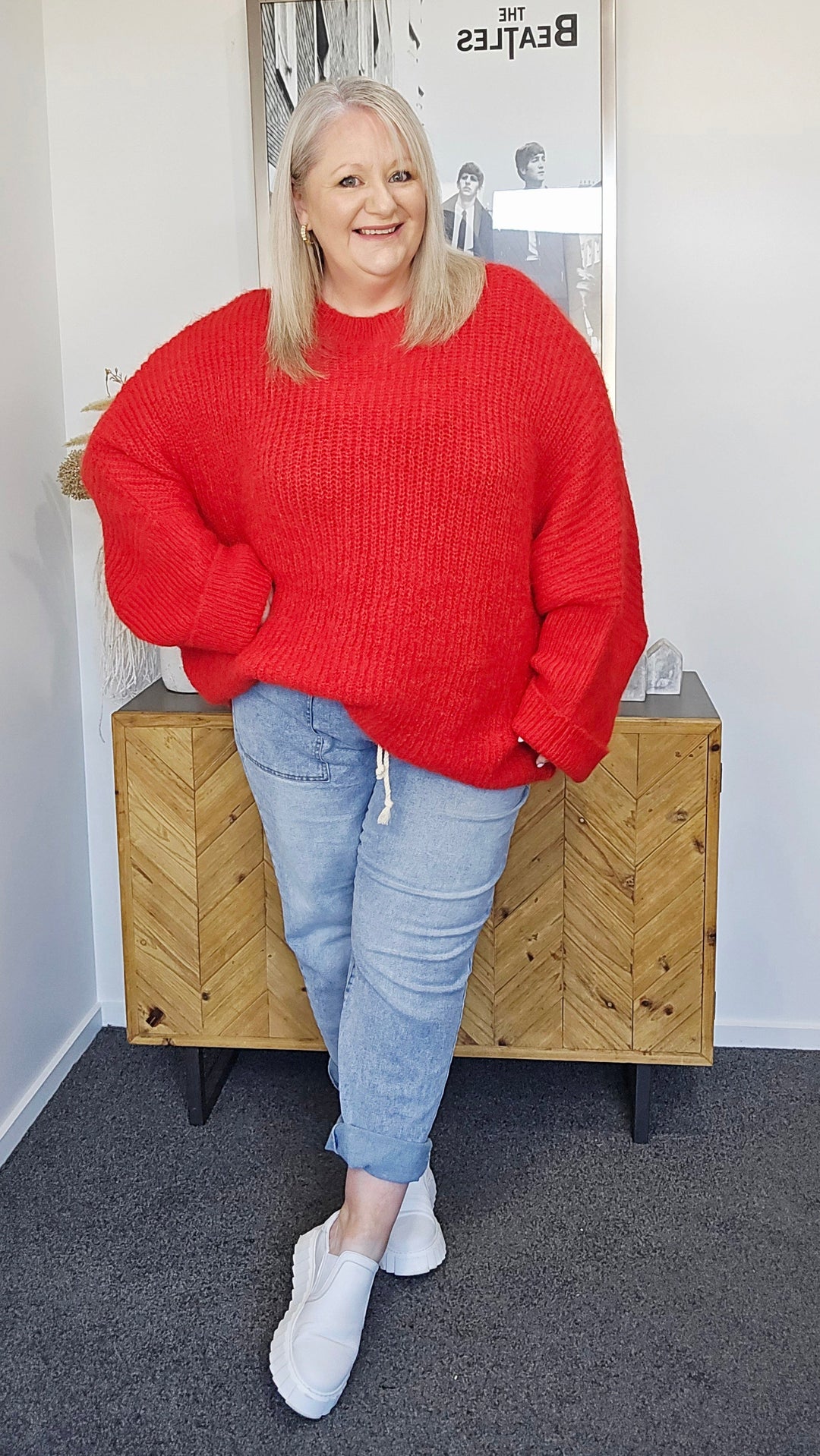 RED ROMEE KNIT