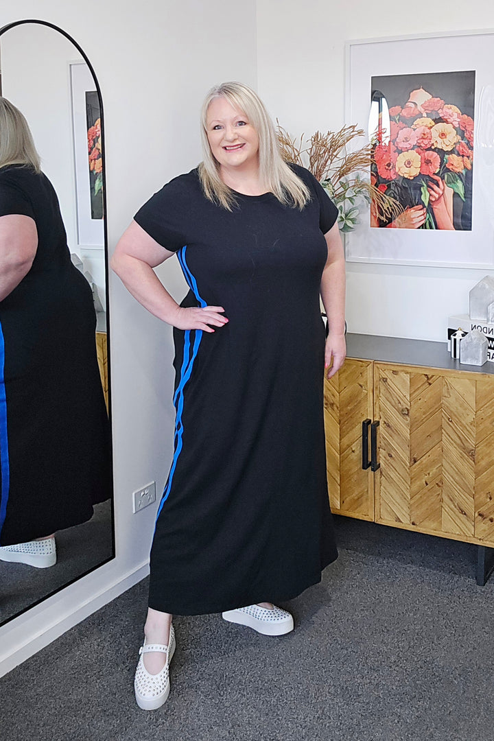 Foxwood Recovery Dress Blue Stripe