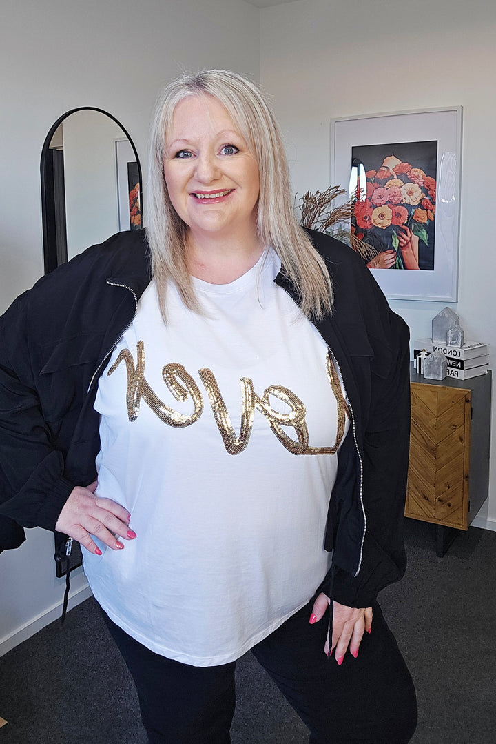 WHITE LOVER TEE