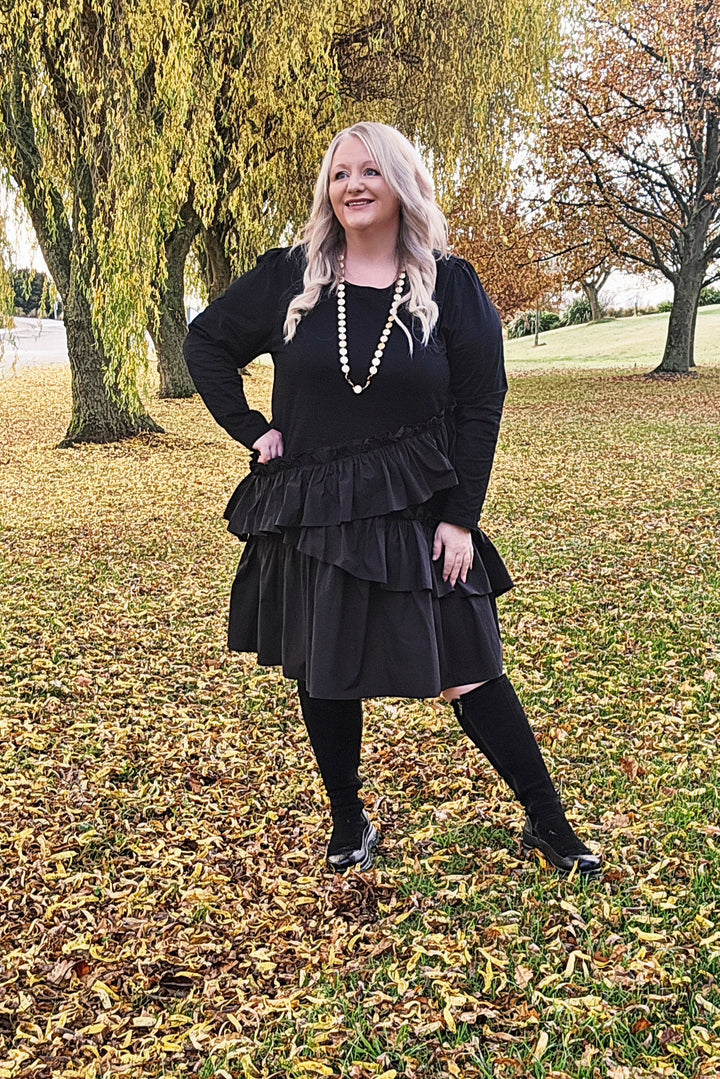 Curate Black The Other Side Dress
